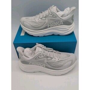 Hoka One One Clifton 10 1162031 Cosmic Grey/Stardust Running Walking Shoes 11B